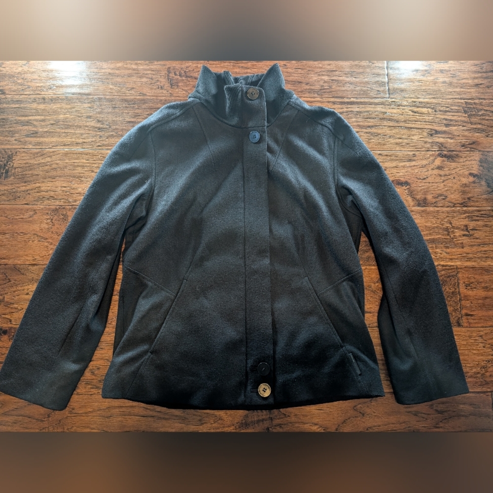 Icebreaker 380 Pure Plus Merino Wool Women's Black Jacket Size Large